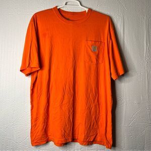 Carhartt Pocket Short Sleeve Work Shirt Size XL
